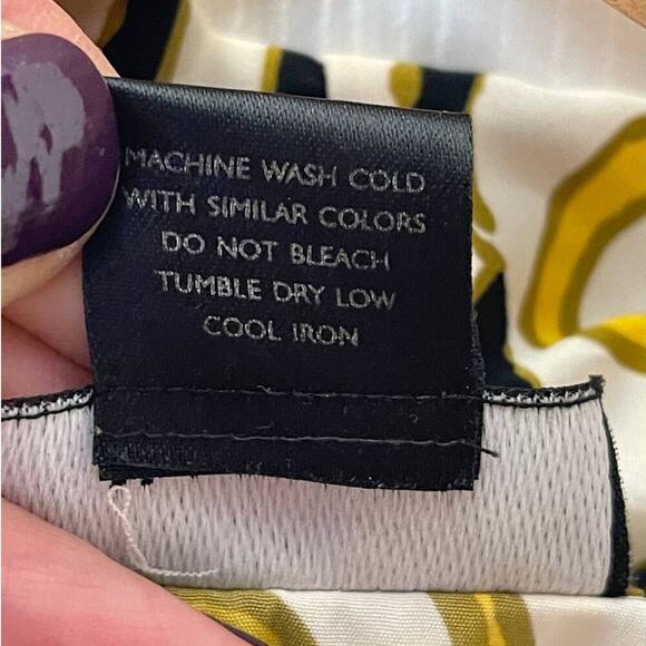 Natori Ivory Multicolor Beaded Trim Long Sleeve Robe Women's Size L - Picture 5 of 5